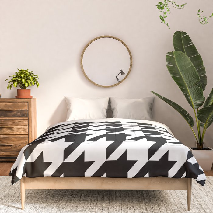 Classic Houndstooth Pattern Comforter Gallery Image 3