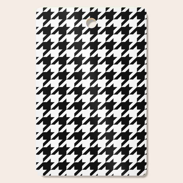 Classic Houndstooth Pattern Cutting Board Gallery Image 1