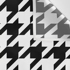 Classic Houndstooth Pattern Wall Tapestry Gallery Image 3