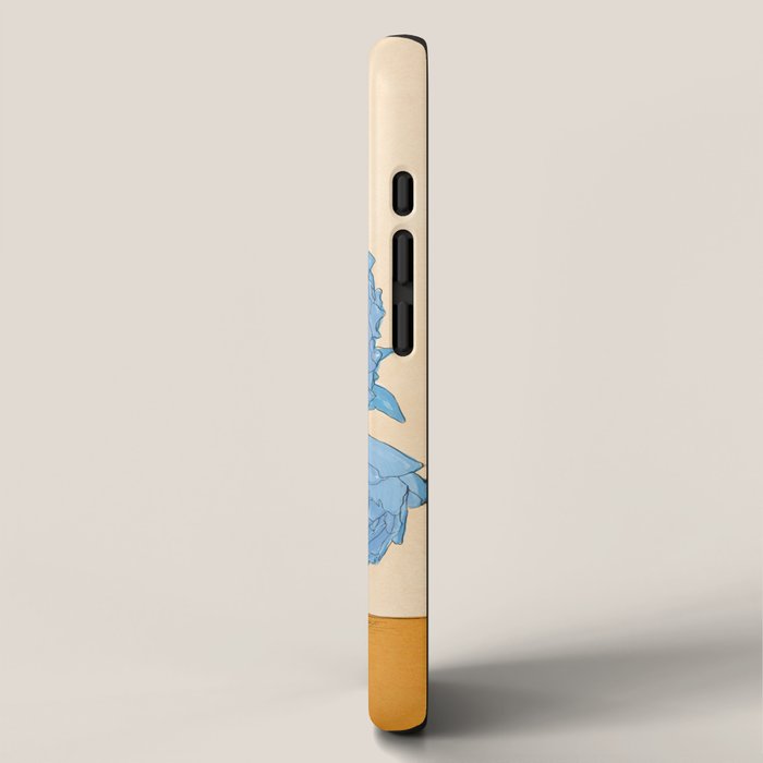 Bouquet Gift Blue iPhone Case Gallery Image 2