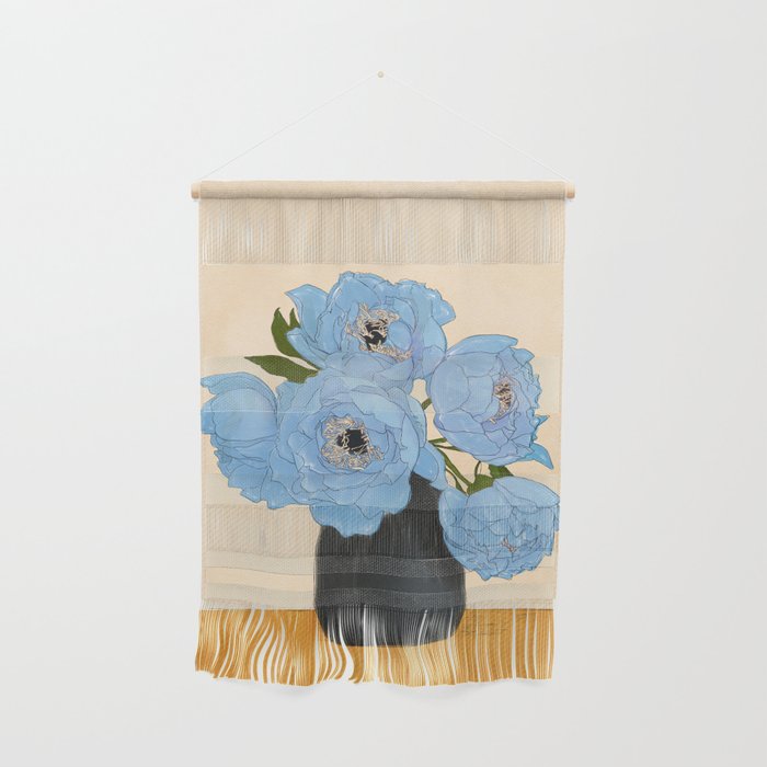 Bouquet Gift Blue Wall Hanging Gallery Image 1