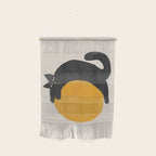 Cat with ball Wall Hanging Gallery Image 1