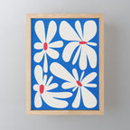 Bloom: Cobalt Blue Matisse Color Series 02 Mini Art Print Gallery Image 1