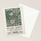 William Morris - Exhibition poster for The Victoria and Albert Museum, London, 1934 Stationery Card Gallery Image 2