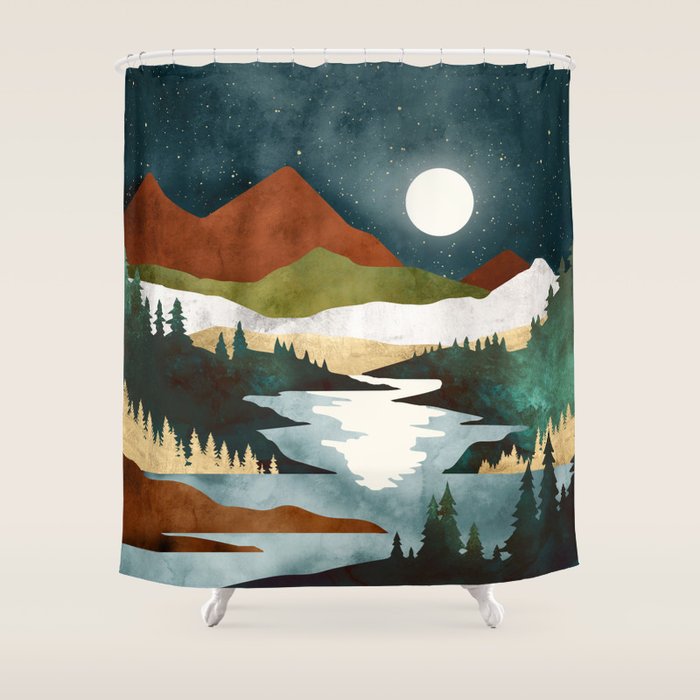Fall Vista Shower Curtain Gallery Image 1