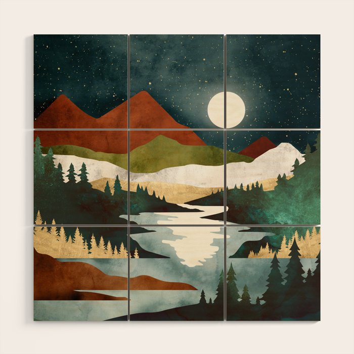 Fall Vista Wood Wall Art Gallery Image 1