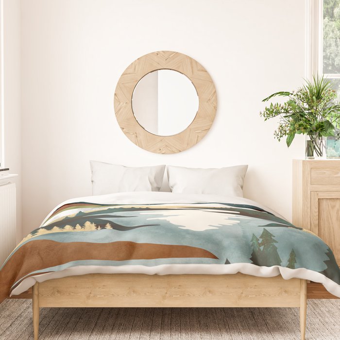 Fall Vista Duvet Cover Gallery Image 3