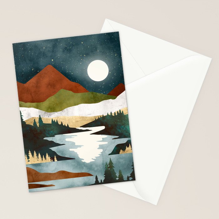 Fall Vista Stationery Card Gallery Image 2