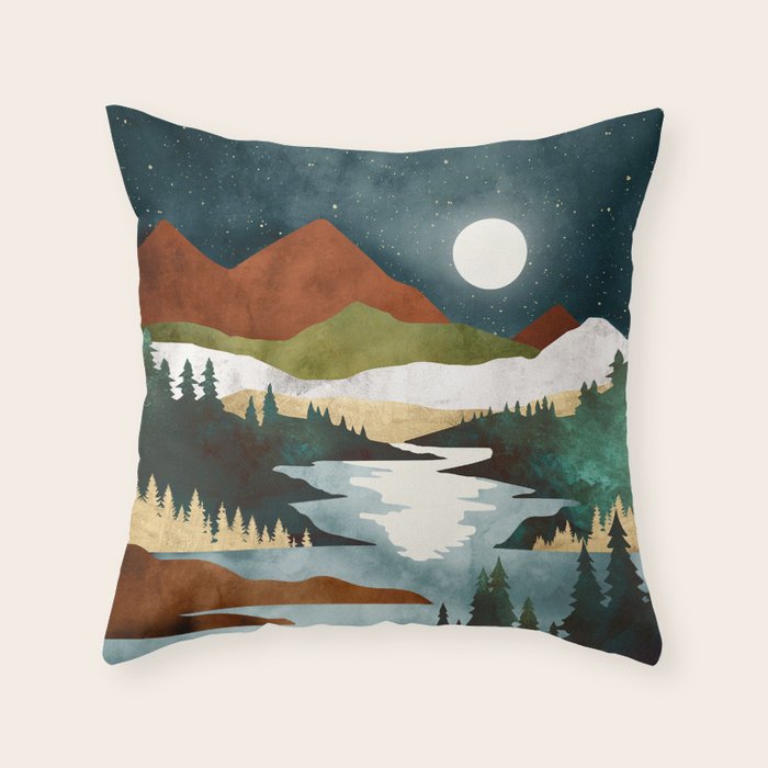 Fall Vista Throw Pillow Gallery Image 6