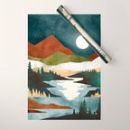 Fall Vista Wrapping Paper Gallery Image 1