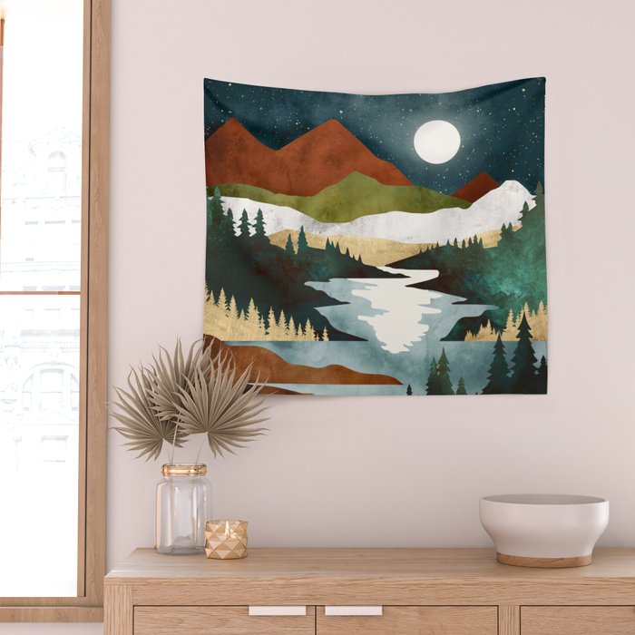 Fall Vista Wall Tapestry Gallery Image 2