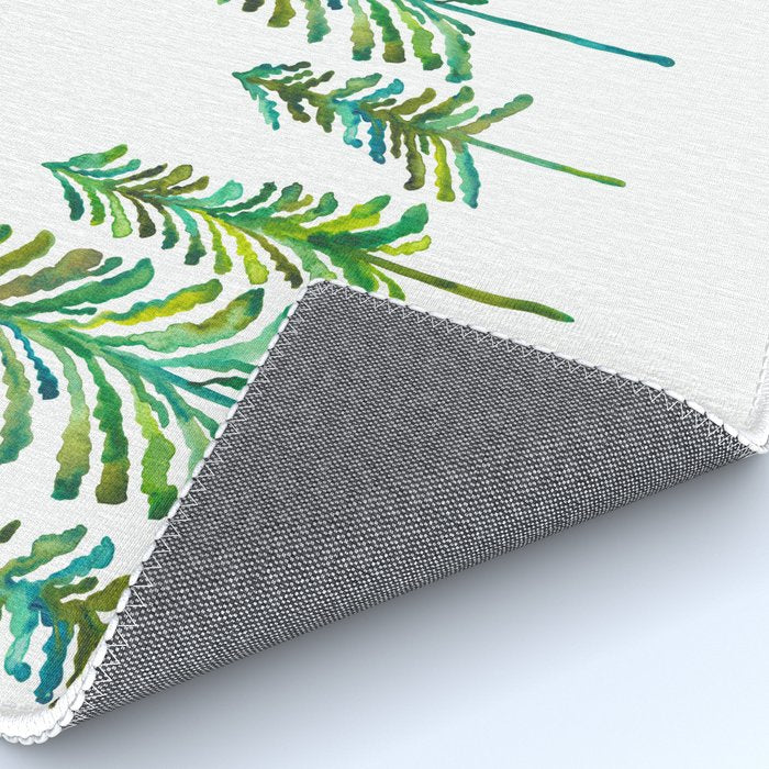Pine Trees - Green Palette Rug Gallery Image 4