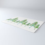 Pine Trees - Green Palette Rug Gallery Image 3