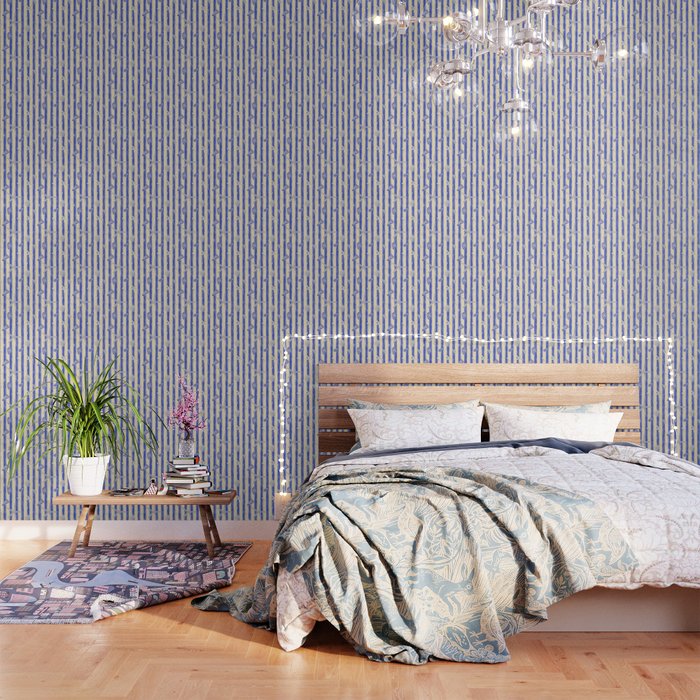 Vintage marine sea shell summer art pattern Wallpaper Gallery Image 3