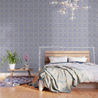 Vintage marine sea shell summer art pattern Wallpaper Gallery Image 3