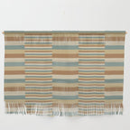 Mixed Stripes Pattern XXIII Natural Boho Wall Hanging Gallery Image 1