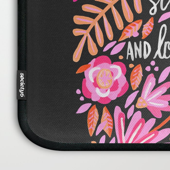Always Remember - Pink & Charcoal Palette Laptop Sleeve Gallery Image 3