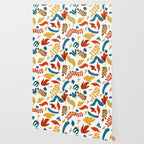 Echo of Innocence | Botanical Nature Eclectic Plants | Vintage Floral Rustic Spring Garden Blossom Wallpaper Gallery Image 2