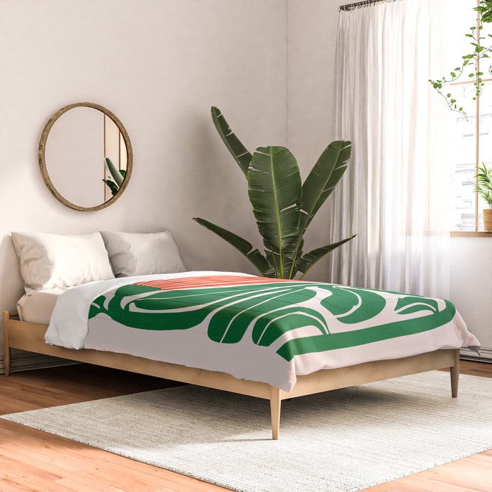 Pippin & Ferns: Les Fleurs | Flower Market 01 Comforter Gallery Image 2