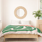 Pippin & Ferns: Les Fleurs | Flower Market 01 Duvet Cover Gallery Image 3