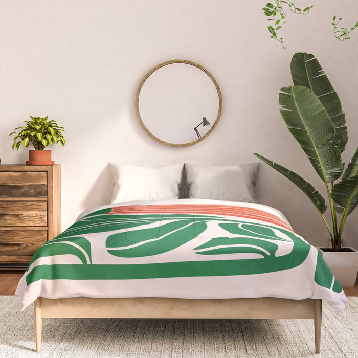 Pippin & Ferns: Les Fleurs | Flower Market 01 Comforter Gallery Image 3