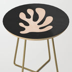Noir Leaf: Mid Century Modern Matisse Edition Side Table Gallery Image 2
