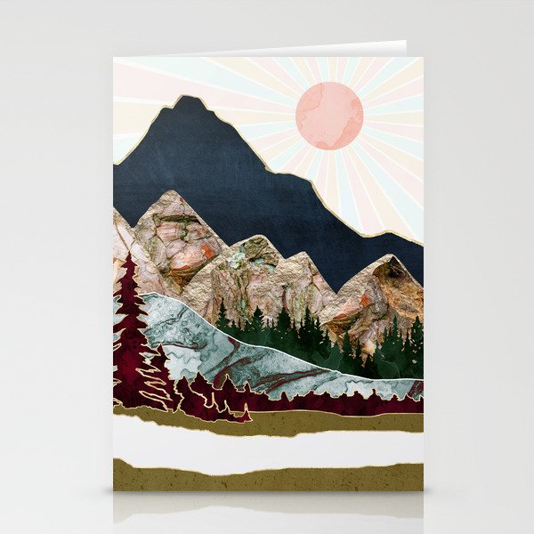 Retro Autumn Vista Stationery Card Gallery Image 2