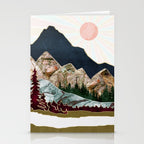 Retro Autumn Vista Stationery Card Gallery Image 2