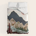 Retro Autumn Vista Comforter Gallery Image 6
