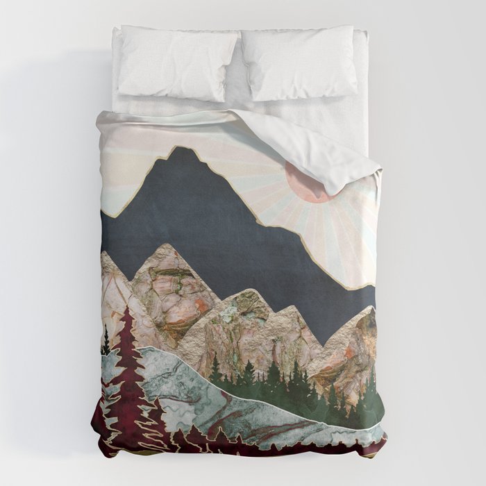Retro Autumn Vista Duvet Cover Gallery Image 6