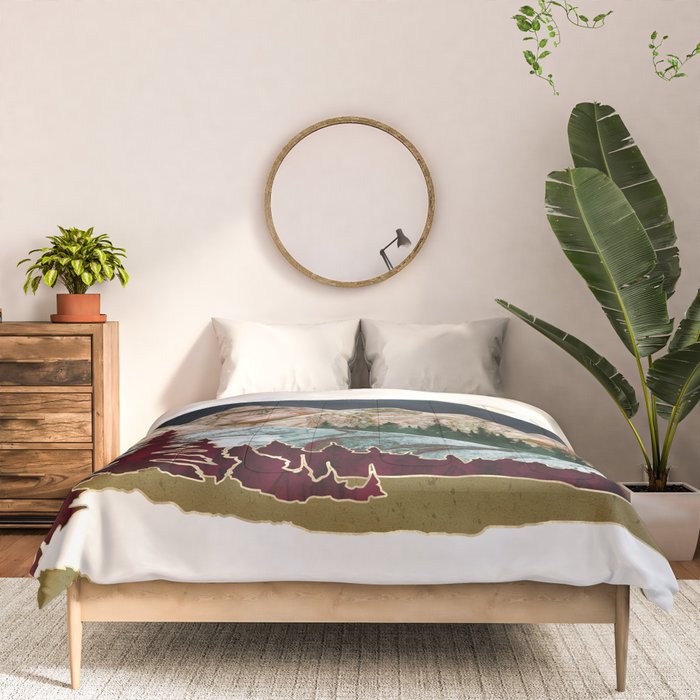 Retro Autumn Vista Comforter Gallery Image 3