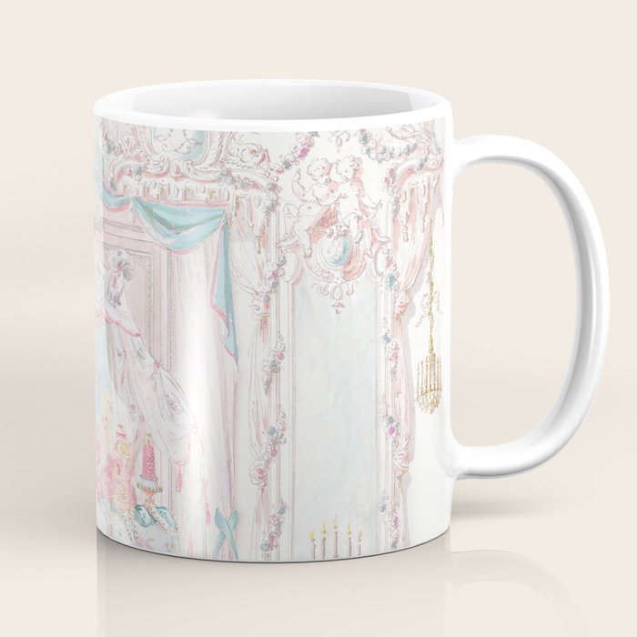 Marie Antoinette and the Cake Crumb and the Pea Coffee Mug Gallery Image 1