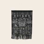 Ice Hockey Player Winter Sport Vintage Patent Print Wall Hanging Gallery Image 1