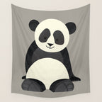 Whimsy Giant Panda Wall Tapestry Gallery Image 4