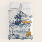 The Great Kanagawa Tee Duvet Cover Gallery Image 6