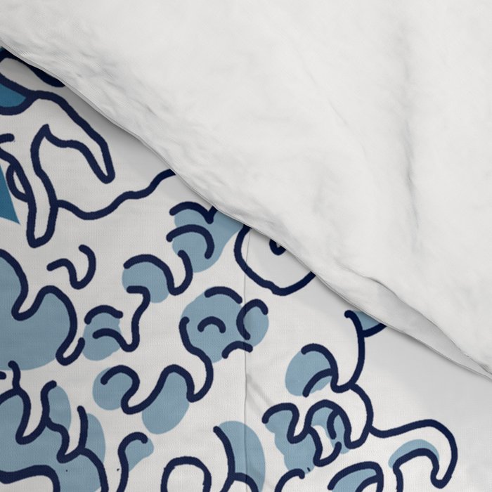 The Great Kanagawa Tee Comforter Gallery Image 4