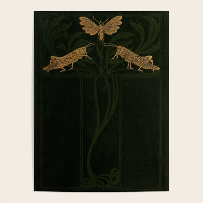 Art Nouveau Insects Poster Gallery Image 1