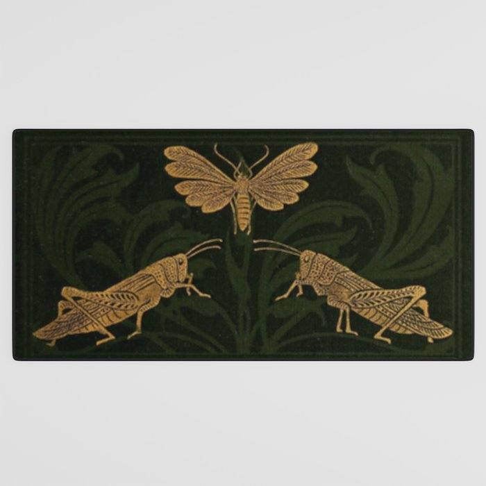 Art Nouveau Insects Desk Mat Gallery Image 3