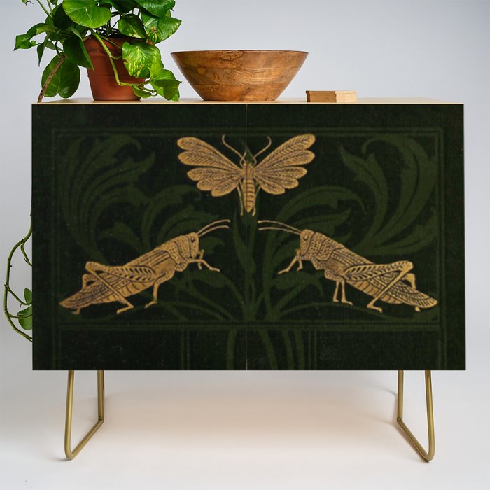 Art Nouveau Insects Credenza Gallery Image 1