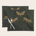 Art Nouveau Insects Placemat Gallery Image 1