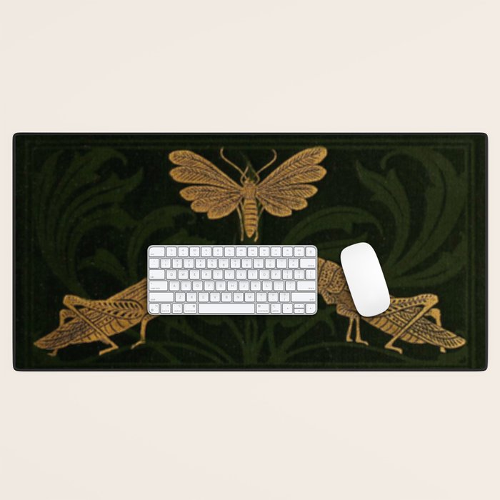 Art Nouveau Insects Desk Mat Gallery Image 1