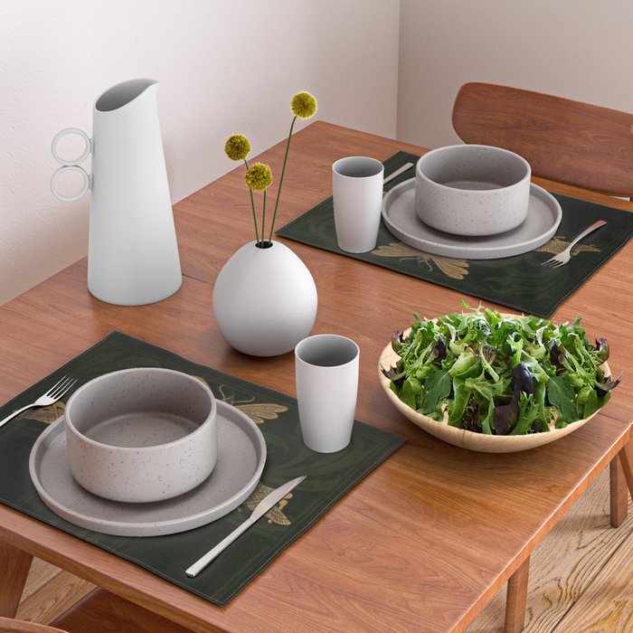 Art Nouveau Insects Placemat Gallery Image 2