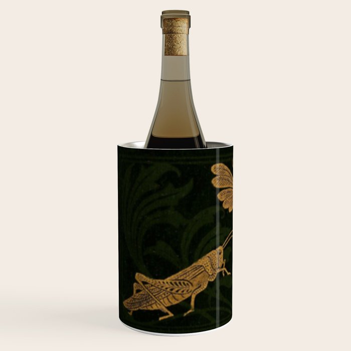 Art Nouveau Insects Wine Chiller Gallery Image 2