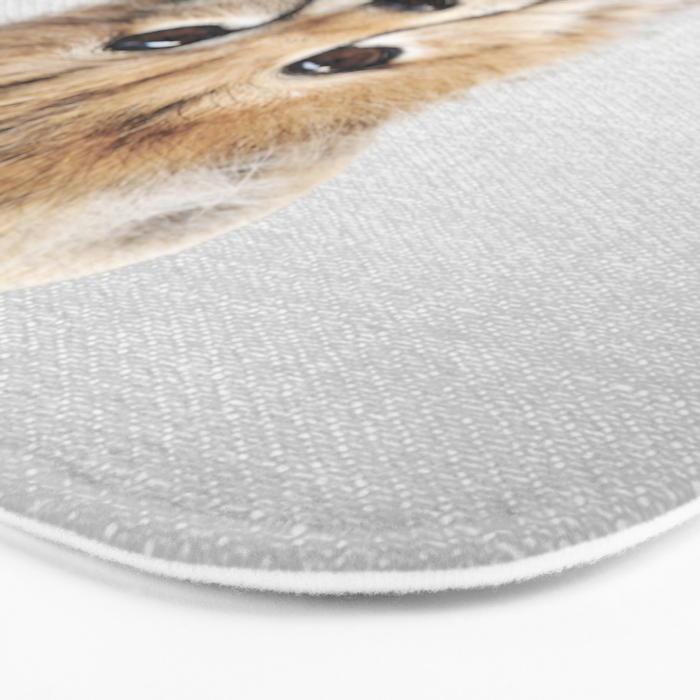 Baby Cheetah - Colorful Bath Mat Gallery Image 3