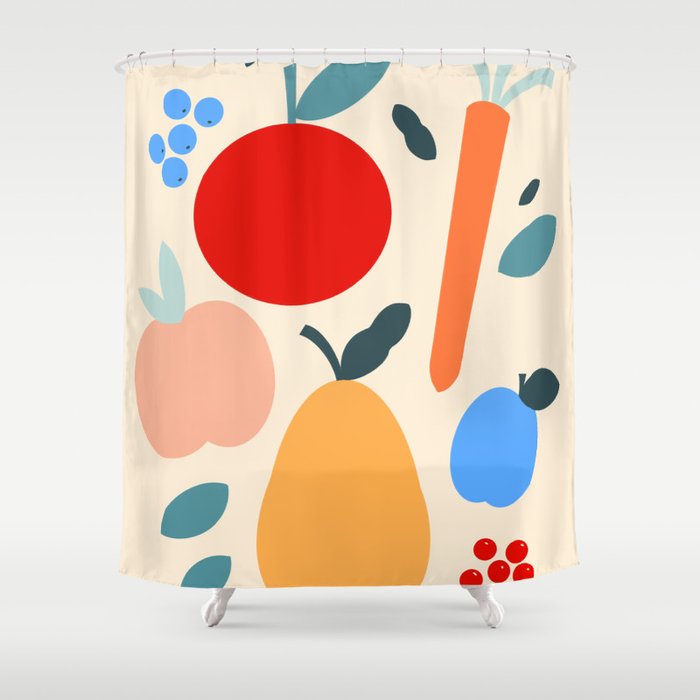 Fruit Shower Curtain Gallery Image 1