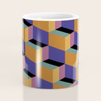 Cuboid Geometric Abstract Shapes Pattern XX Coffee Mug Gallery Image 4