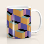 Cuboid Geometric Abstract Shapes Pattern XX Coffee Mug Gallery Image 1