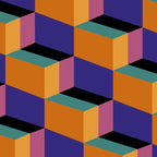 Cuboid Geometric Abstract Shapes Pattern XX Coffee Mug Gallery Image 2