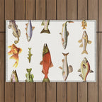 Fishing Line Outdoor Rug Gallery Image 1