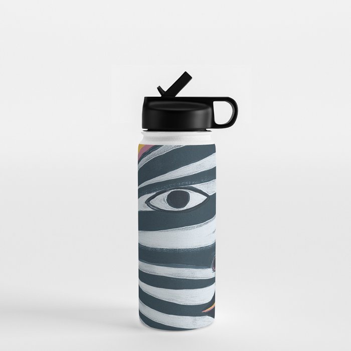Abstract Profile Water Bottle Gallery Image 1